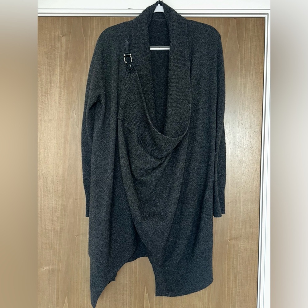 Cashmere grey cardigan